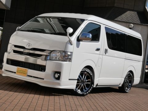 新車ハイエースV　ワイド　S-GL　ダークプライム2　パール